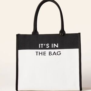 Colorblock Knit Tote Bag - kate spade new york x Target White/Black